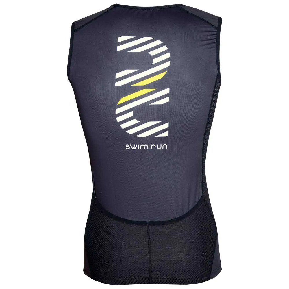 Nu Swimrun Lapa Ermeløs T-skjorte male, Black, XL Nu Swimrun Lapa Ermeløs T-skjorte male, Black, XL