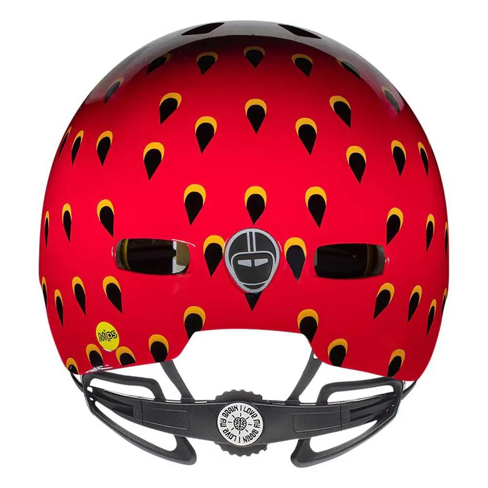 Nutcase Little Nutty Very Berry Mips Juniorhjelm, Red / black Nutcase Little Nutty Very Berry Mips Juniorhjelm, Red / black