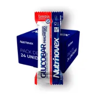 Nutrinovex Glucobar Energibar Boks Vannmelon 35g 24 Enheter