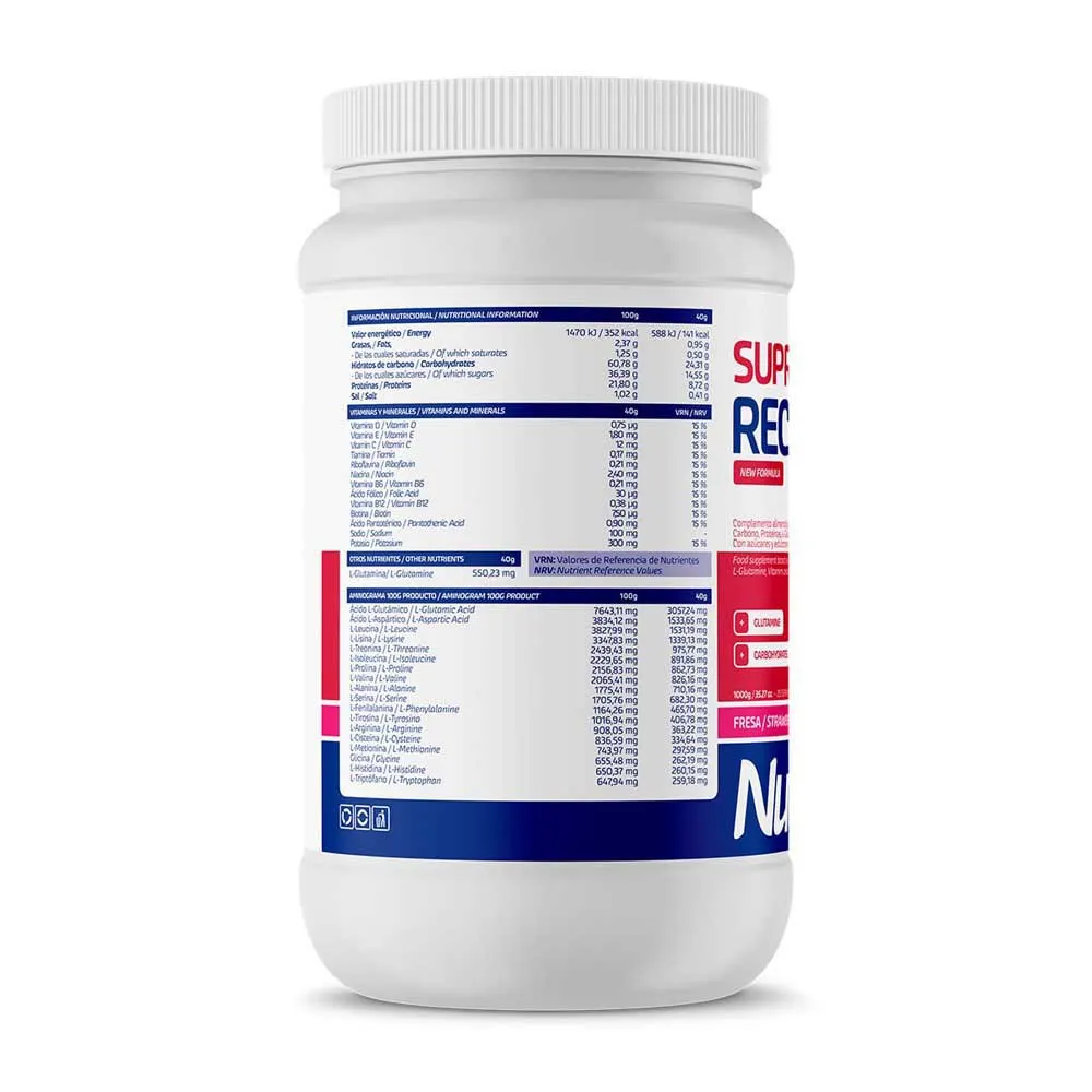 Nutrinovex Suproplex 3.1 Restitusjonsdrikkepulver Jordbær 1kg, One size