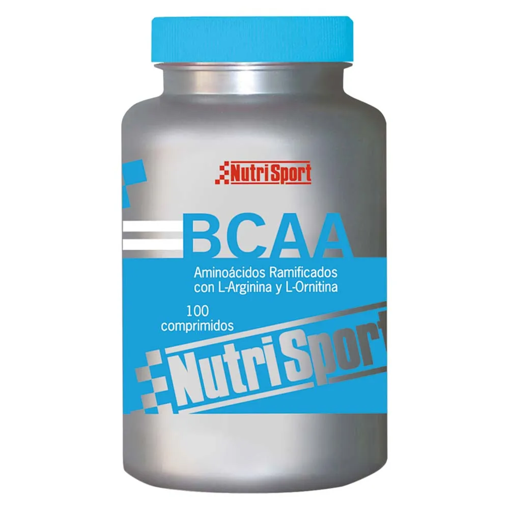 NutriSport Bcaa Tabletter Nøytral Smak 100g 100 Enheter, Multicolor, One Size