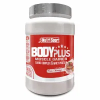NutriSport Body Plus Carbs Complex Myseprotein Jordbær 1400g