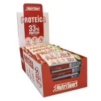 NutriSport Boks Med 33 % Proteinbarer Kokosnøtt 44g 24 Enheter NutriSport Boks Med 33 % Proteinbarer Kokosnøtt 44g 24 Enheter