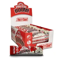 NutriSport Boom Proteinbarerboks 49g 24 Enheter NutriSport Boom Proteinbarerboks 49g 24 Enheter