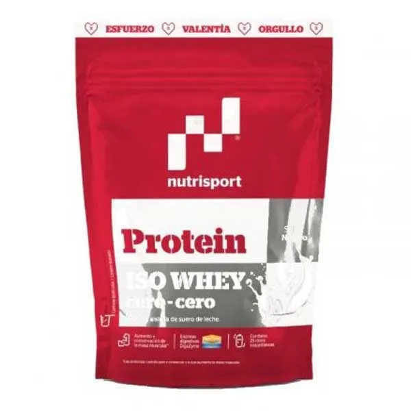 NutriSport Cero-cero Isolert Myseprotein Nøytral Smak 500g, Multicolor, One Size NutriSport Cero-cero Isolert Myseprotein Nøytral Smak 500g, Multicolor, One Size