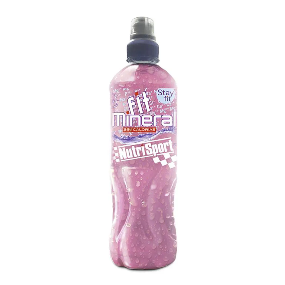 NutriSport Fit Minerals Hydrerende Drikkeboks Røde Bær 500ml 24 Enhet, One size