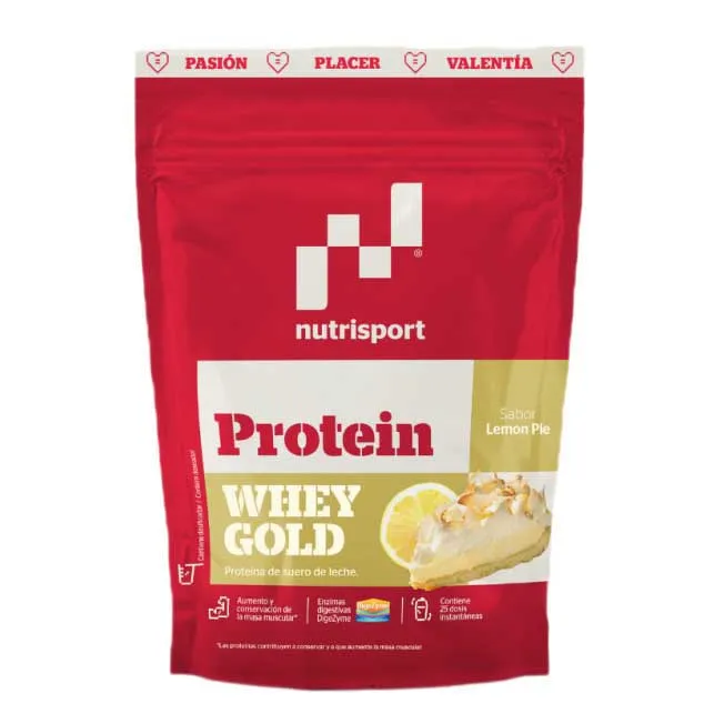 NutriSport Gold Myseprotein Sitronpai 500g, Multicolor, One Size NutriSport Gold Myseprotein Sitronpai 500g, Multicolor, One Size