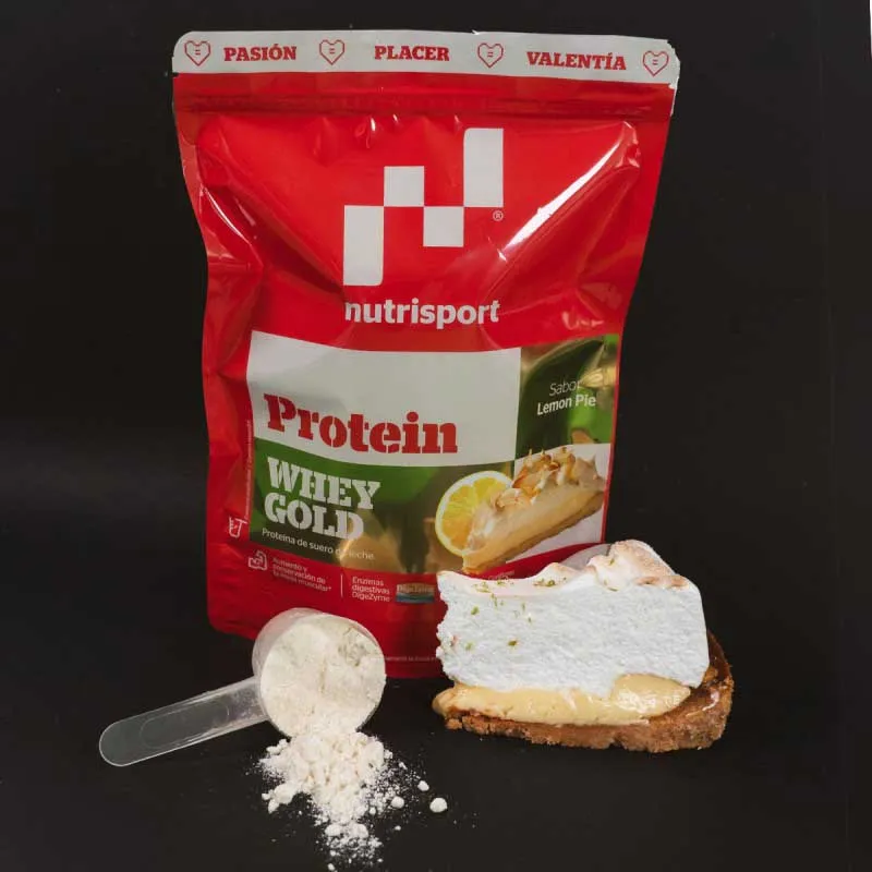NutriSport Gold Myseprotein Sitronpai 500g, Multicolor, One Size NutriSport Gold Myseprotein Sitronpai 500g, Multicolor, One Size