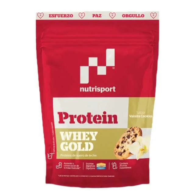 NutriSport Gold Myseprotein Vanilje Og Kjeks 500g, Multicolor, One Size NutriSport Gold Myseprotein Vanilje Og Kjeks 500g, Multicolor, One Size