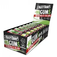 NutriSport Higums Energibar Boks Fruktig 25g 28 Enheter NutriSport Higums Energibar Boks Fruktig 25g 28 Enheter