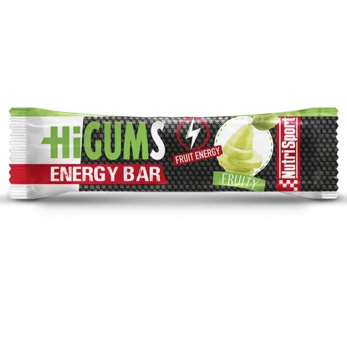 NutriSport Higums Energibar Boks Fruktig 25g 28 Enheter, One size