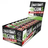 NutriSport Higums Energibar Boks Jordbær 25g 28 Enheter