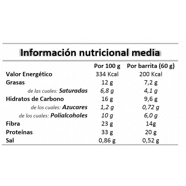 NutriSport Low Carb Energibar Boks Sjokolade Cookie 60g 16 Enheter, One size