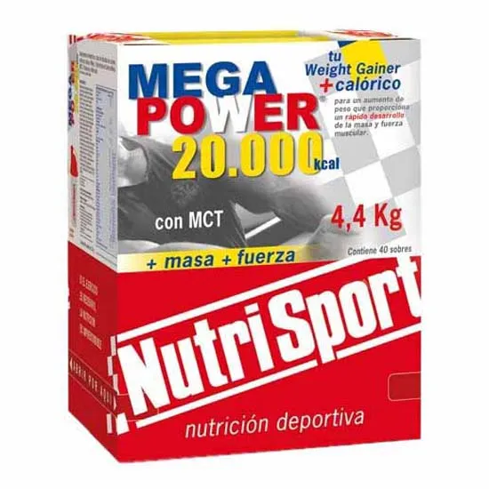 NutriSport Megakraft Jordbær 4.4kg 4.4kg, Red, One Size