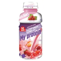 NutriSport My Protein Drikkeboks Jordbær 330ml 12 Enheter NutriSport My Protein Drikkeboks Jordbær 330ml 12 Enheter