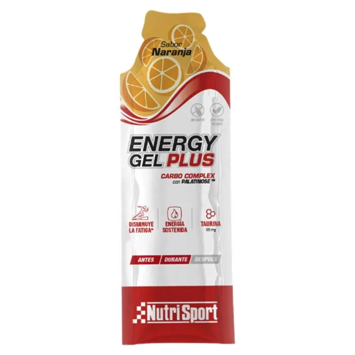 NutriSport Plus Boks Med Energigeler 66g 18 Enheter