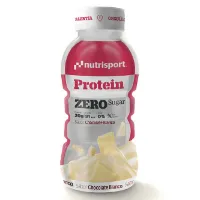 NutriSport Protein Zero Sugar Protein Drikkeboks Hvit Sjokolade 330ml 12 Enheter