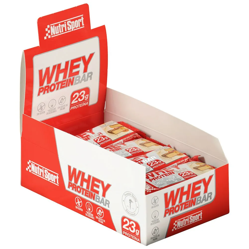 NutriSport Proteinbarerboks Krem 70g 12 Enheter, One size