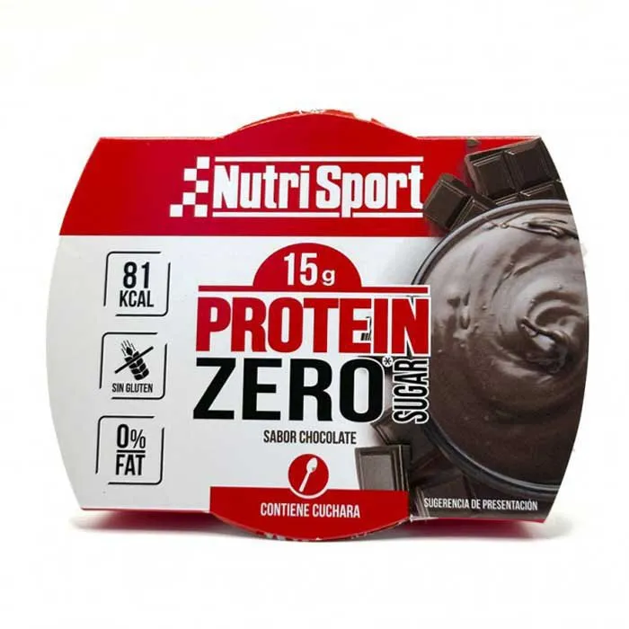 NutriSport Pudding Zero Sugar Protein Sjokolade 12 Enheter, One size