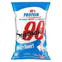 NutriSport Sekvensiell 80 & Jordbær Banan 500g