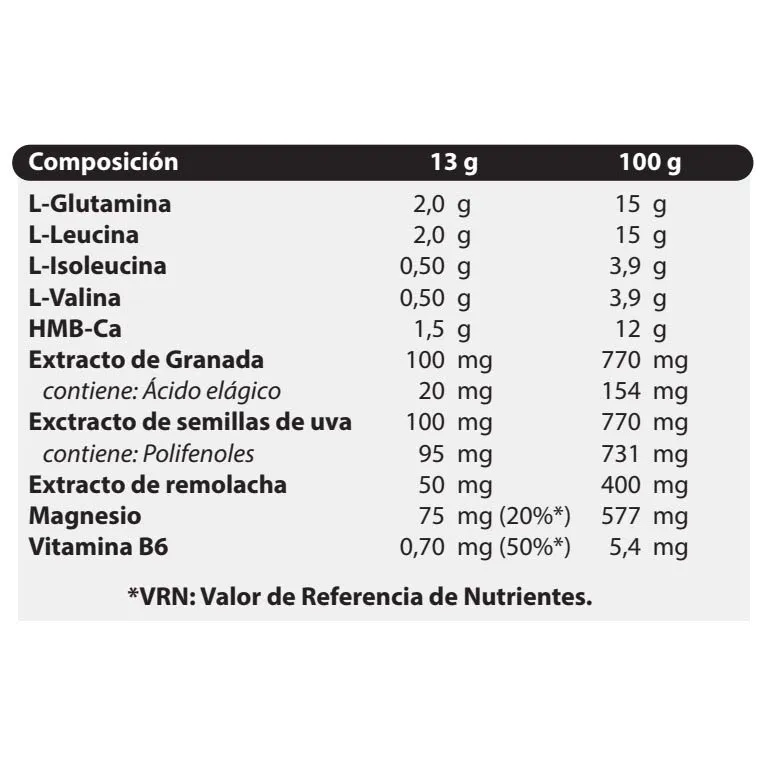 NutriSport Uovervinnelig Amino Bolisk Røde Bær 520gr, One size