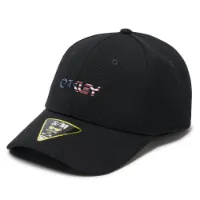 Oakley 6 Panel Stretch Metallic Cap Oakley 6 Panel Stretch Metallic Cap