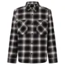 Oakley 90s Plaid Skjorte Med Lange Ermer, Grey / black check