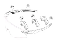 Oakley Encoder Nose Pad 56 Oakley Encoder Nose Pad 56