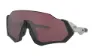 Oakley Flight Jacket Matt Prizm Road, Grå/svart
