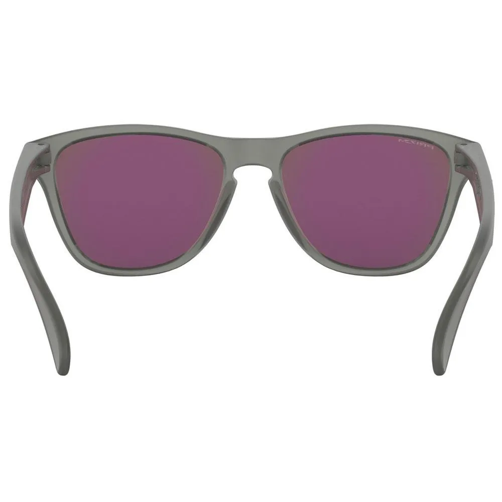 Oakley Frogskins Xs Prizm Solbriller For Barn, Matte grey ink, Prizm Sapphire/CAT3