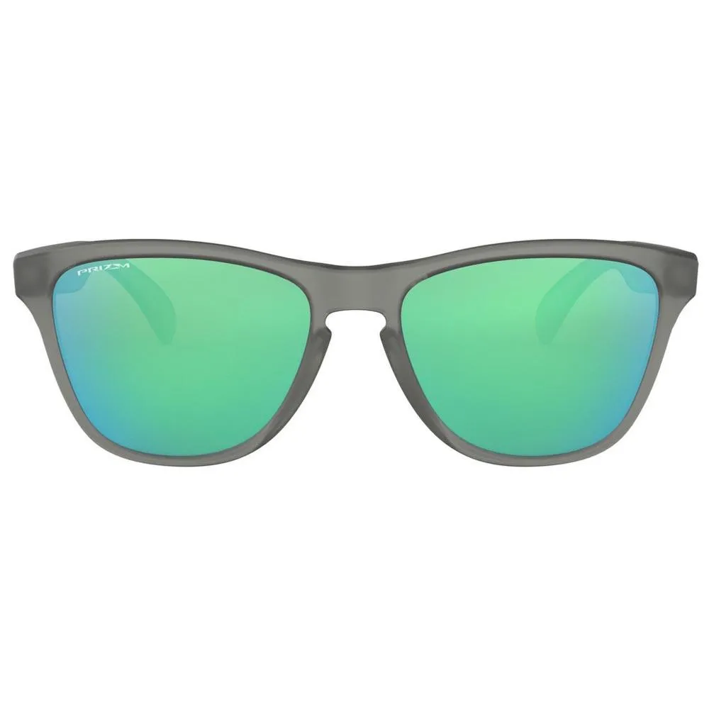 Oakley Frogskins Xs Prizm Solbriller For Barn, Matte grey ink, Prizm Sapphire/CAT3