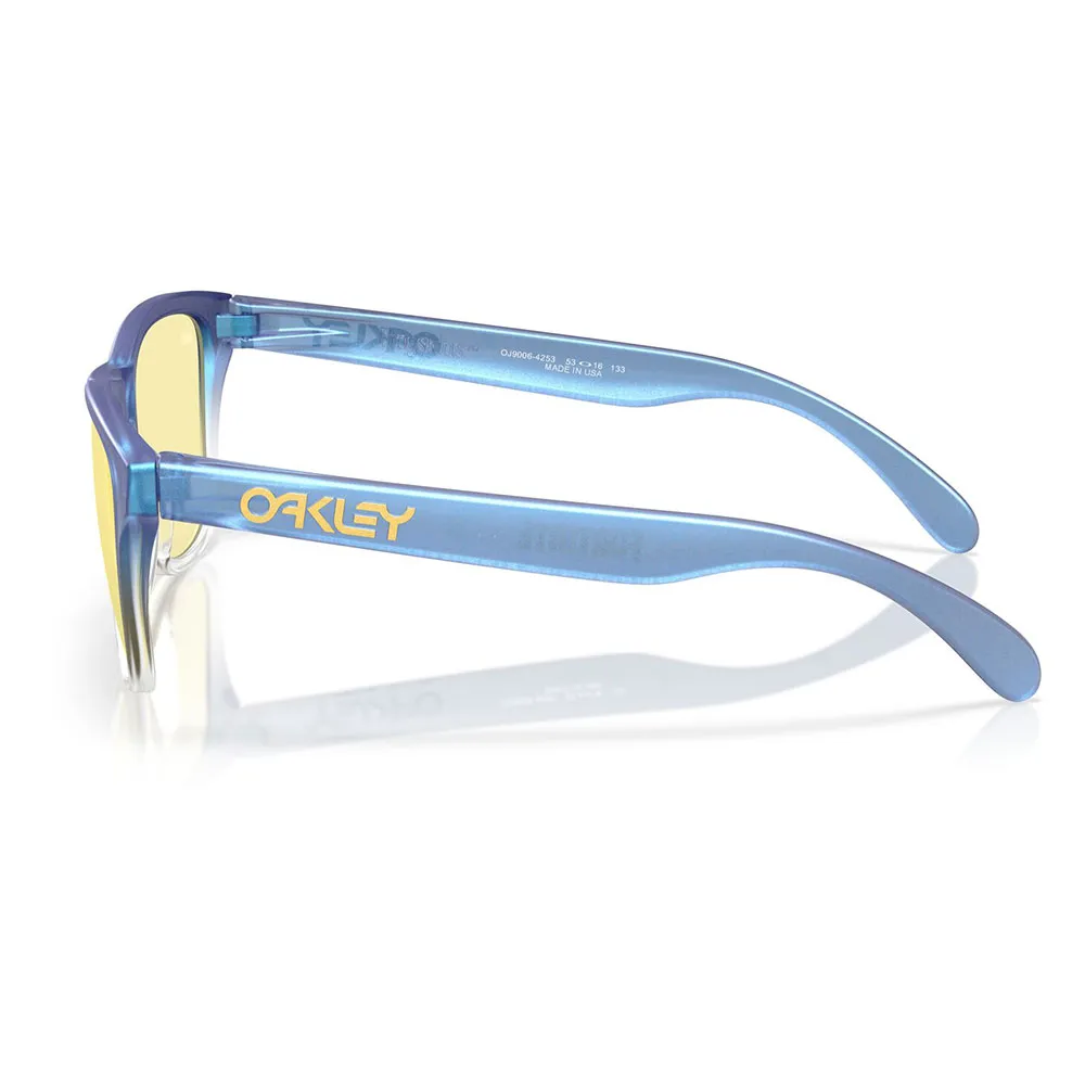 Oakley Frogskins Xs Solbriller, Mtt cyn/blu/clr shft fade, Prizm Gaming/CAT0 Oakley Frogskins Xs Solbriller, Mtt cyn/blu/clr shft fade, Prizm Gaming/CAT0