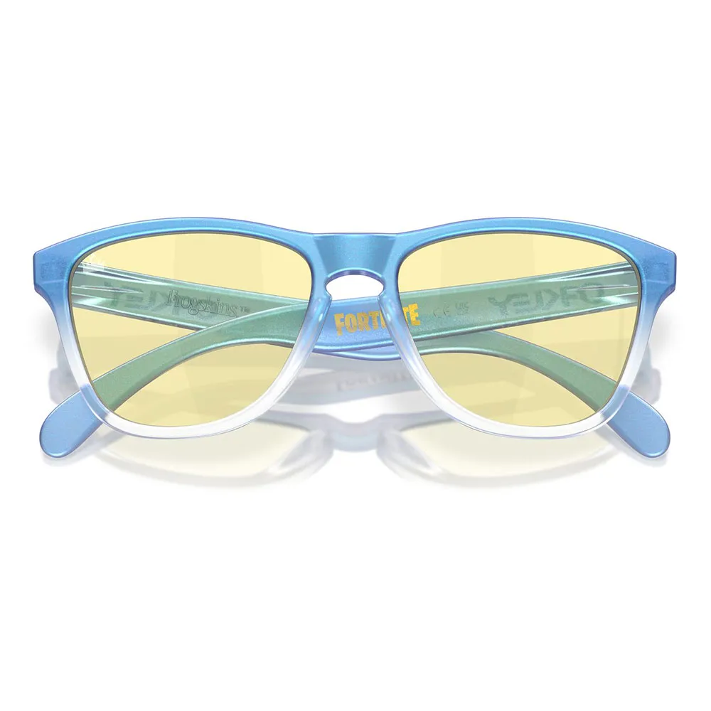 Oakley Frogskins Xs Solbriller, Mtt cyn/blu/clr shft fade, Prizm Gaming/CAT0 Oakley Frogskins Xs Solbriller, Mtt cyn/blu/clr shft fade, Prizm Gaming/CAT0