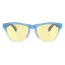 Oakley Frogskins Xs Solbriller, Mtt cyn/blu/clr shft fade, Prizm Gaming/CAT0