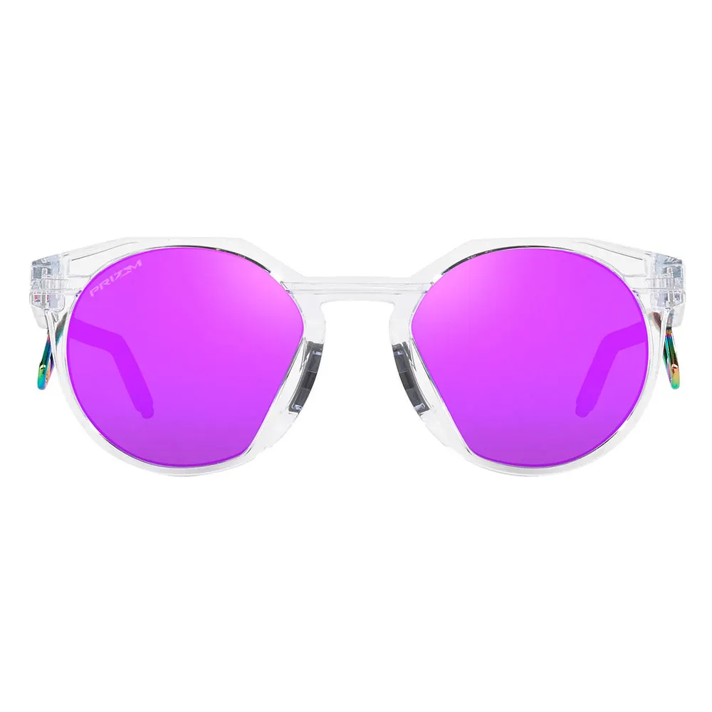 Oakley Hstn Metal Prizm Solbriller, Matte clear, Prizm Violet/CAT3 Oakley Hstn Metal Prizm Solbriller, Matte clear, Prizm Violet/CAT3