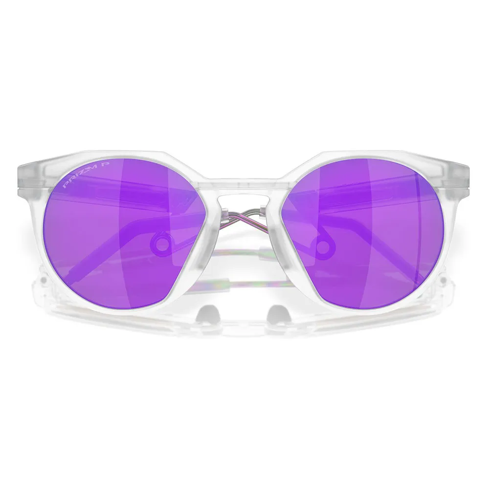Oakley Hstn Metal Prizm Solbriller, Matte clear, Prizm Violet/CAT3 Oakley Hstn Metal Prizm Solbriller, Matte clear, Prizm Violet/CAT3