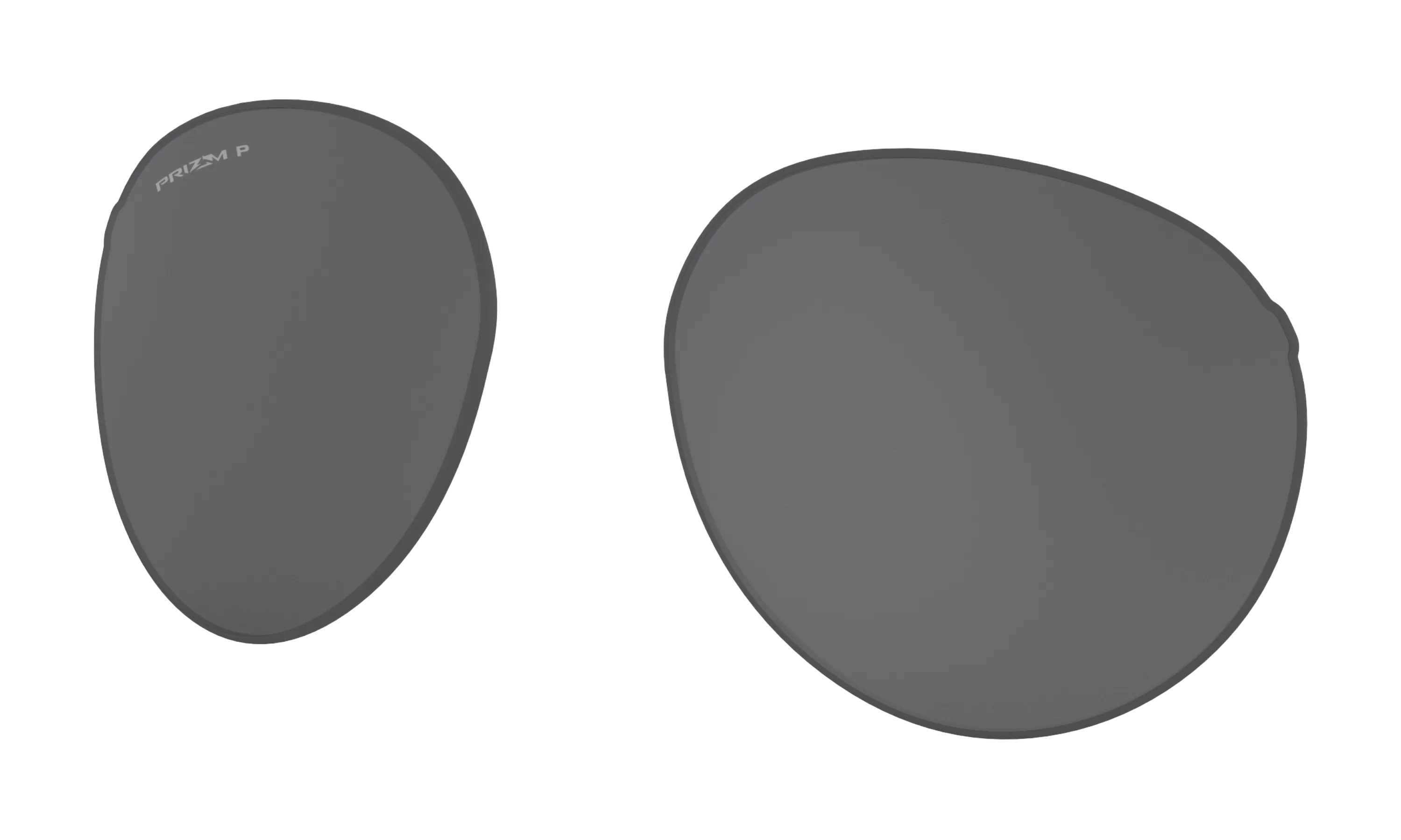 Oakley Mann Forager Replacement Lenses, Prizm black polarized/cat3, One Size