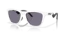 Oakley Mann Frogskins™ Hybrid Solbriller, Matte white, Prizm Grey/CAT3