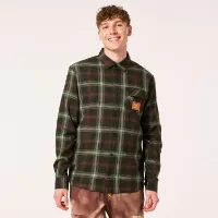 Oakley Mann Tc Skull Flannel Shirt