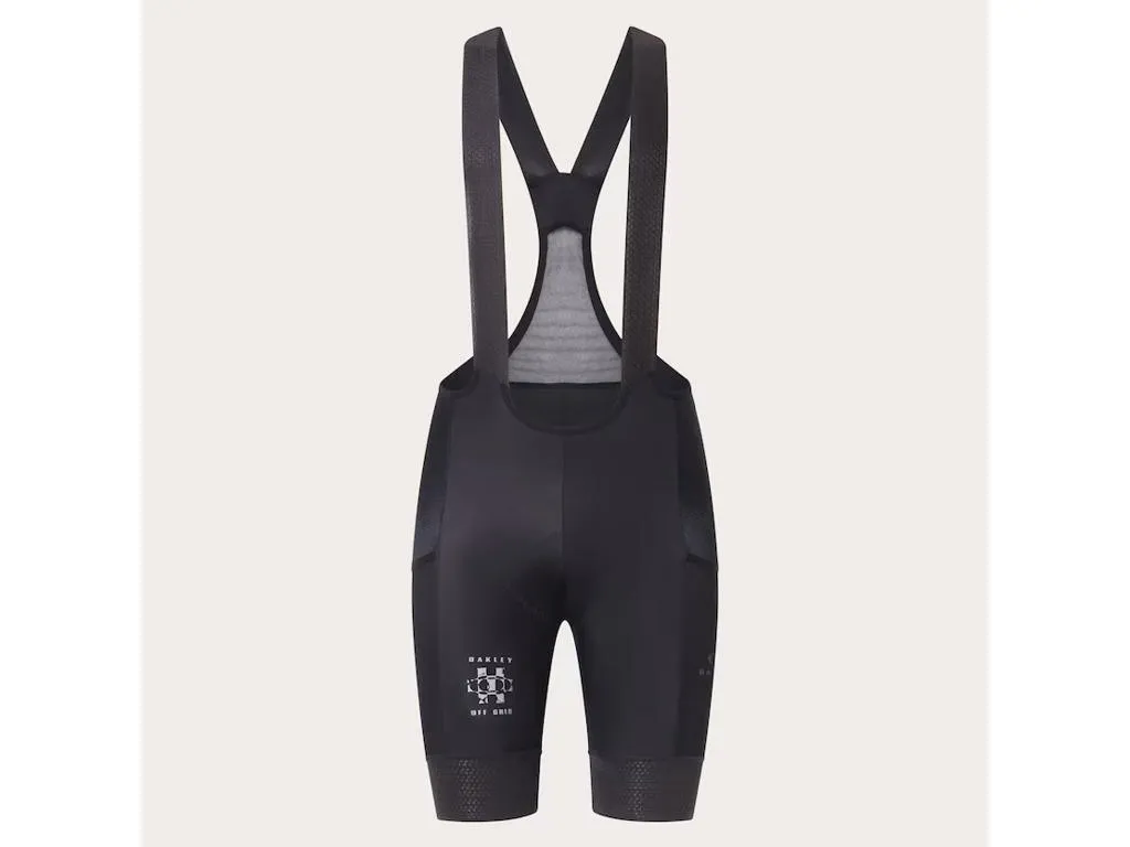 Oakley Off Grid Cargo Bib-sykkelshorts med pute svart herre