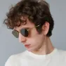Oakley PAS NORMAL STUDIOS X OAKLEY Terrigal Eyewear, Satin gold prizm tungsten