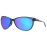 Oakley Pasque Prizm Polariserte Solbriller, Crystal black, Prizm Polarized Sapphire/CAT3