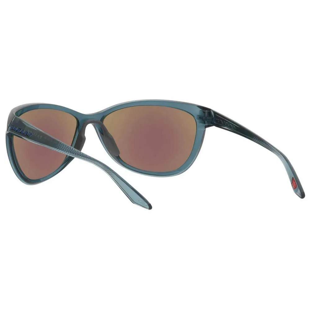 Oakley Pasque Prizm Polariserte Solbriller, Crystal black, Prizm Polarized Sapphire/CAT3