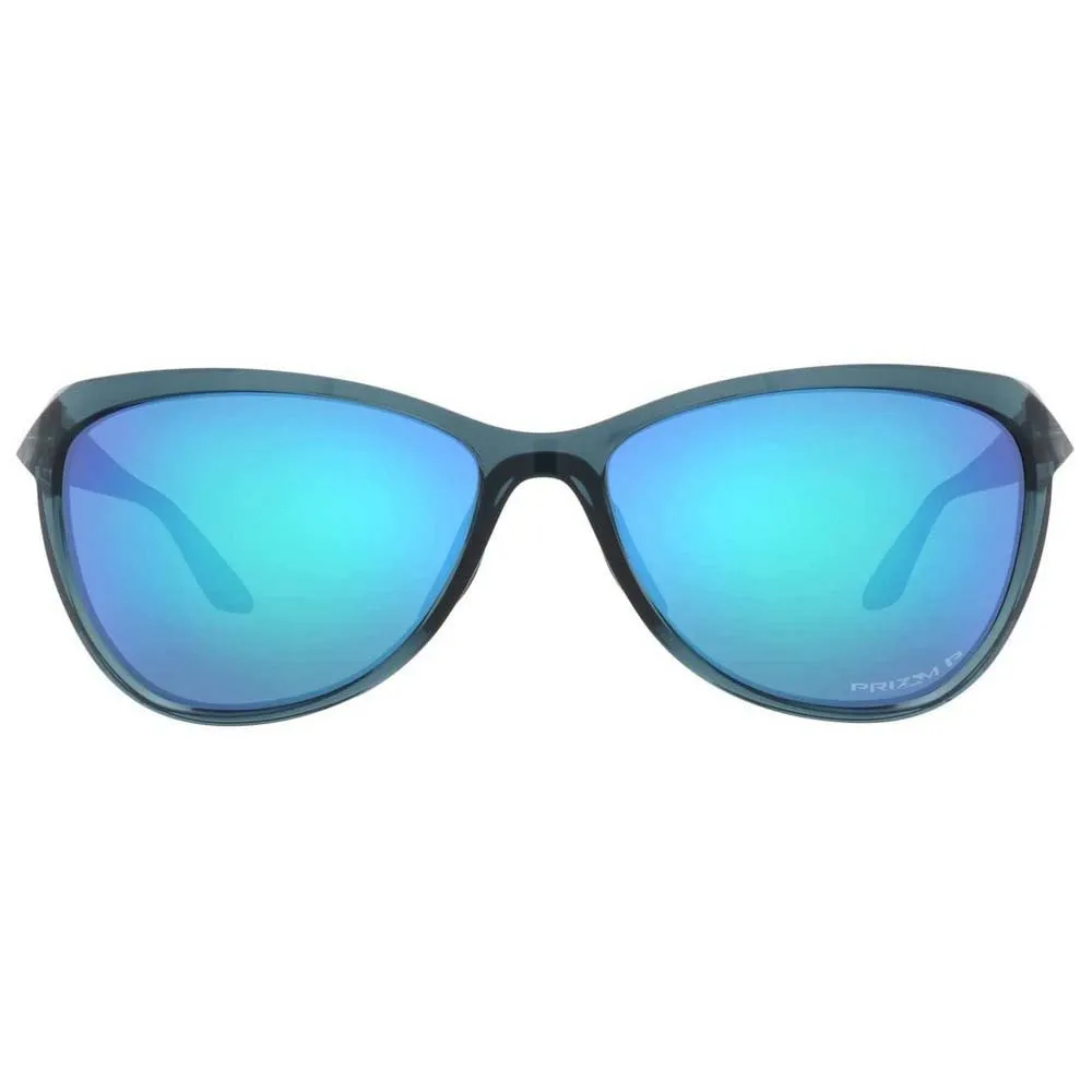 Oakley Pasque Prizm Polariserte Solbriller, Crystal black, Prizm Polarized Sapphire/CAT3