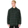 Black / green check