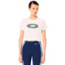Oakley Pursuit Crop Kortarmet T-skjorte, White