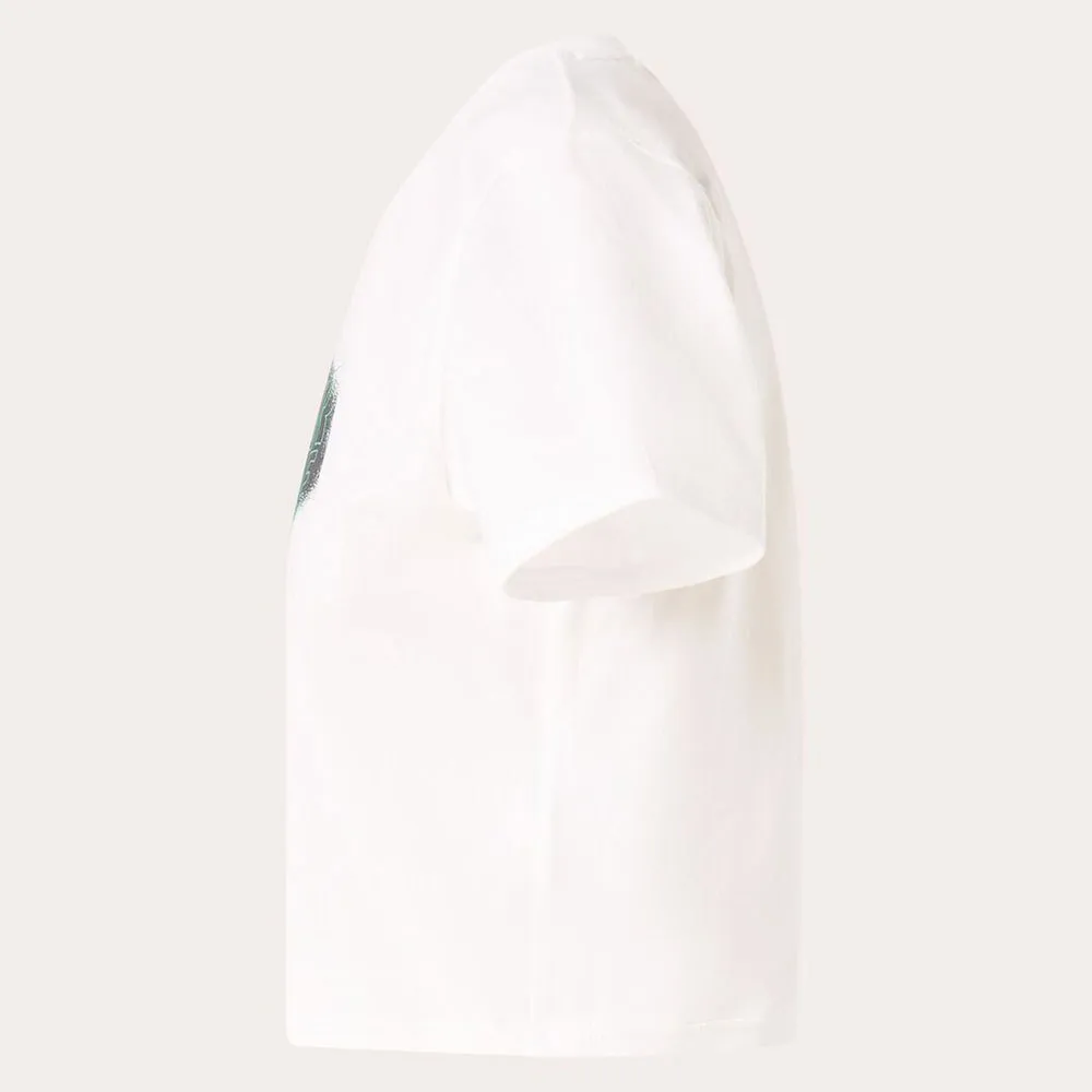 Oakley Pursuit Crop Kortarmet T-skjorte, White Oakley Pursuit Crop Kortarmet T-skjorte, White