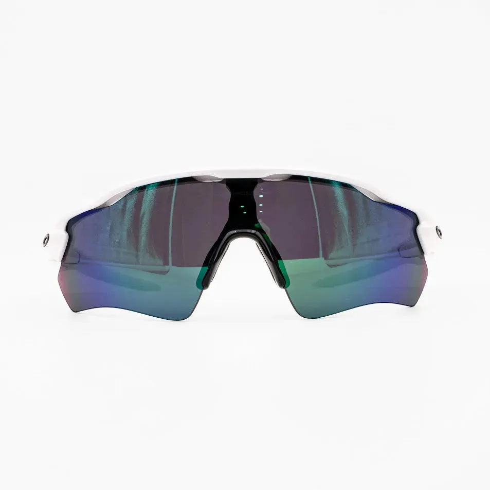 Oakley Radar EV Custom by Velodrom, White / blue lens