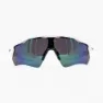 Oakley Radar EV Custom by Velodrom, White / blue lens