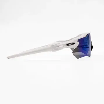 Oakley Radar EV Custom by Velodrom, White / blue lens